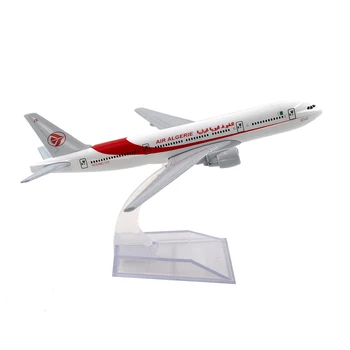 1/400 Letala Air Algerie Boeing 777 16 cm B777 Zlitine Letalo Model Igrače za Otroke, Otroci Darilo za Zbiranje Namizno Dekoracijo
