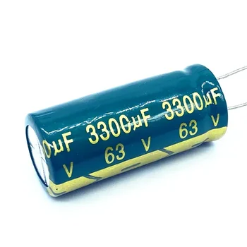 5pcs/veliko visoka frekvenca nizka impedanca 63V 3300UF aluminija elektrolitski kondenzator velikost 18*40 3300UF 63V 20%