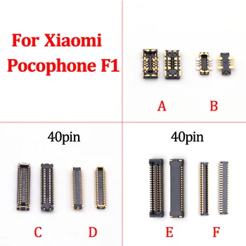 2pcs-10pcs Za Xiaomi Pocophone F1 Poco F1 LCD Zaslon FPC Priključek za Polnilnik USB Polnjenje Stik Priključite baterijo priključek