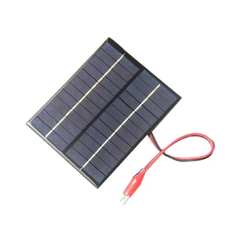 12V 2W solarnimi Polnilnik Moč DIY Sončne Celice Modula Baterije Neprepustna za Avto na Prostem Tabor