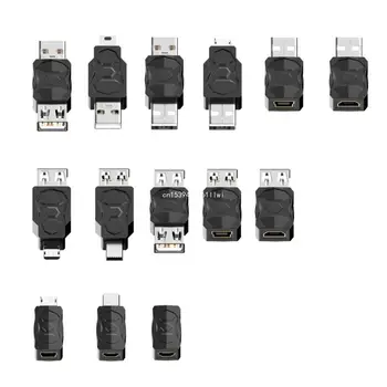 480Mbps USB Moški-Ženski Adapter dvosmerni za Računalnik Tablične RAČUNALNIKE Mobilephones Dropship