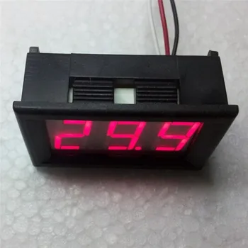 1pcs DC 0-30V rdeče auto avto Mini voltmeter Digitalni tester napetosti test baterije