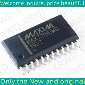 5PCS MAX7219EWG Novega in Izvirnega Čipu IC MAX7219EWG+T MAX7219 SOIC24 LED zaslon voznik SPI vmesnik čip