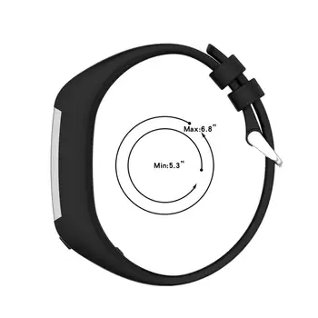 Ročno Uro Pas Silikonski Watchband Watch Opremo Ergonomska Praktično Udobno Watchband Pašček Za Zapestje