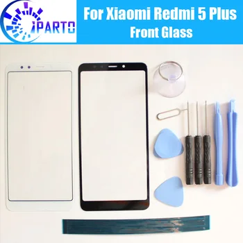 Za Xiaomi Redmi 5 Sprednje Steklo Zaslona Objektiv 100% Nov Sprednji Zaslon na Dotik Stekla, Zunanjo Lečo za Xiaomi Redmi 5+Orodja