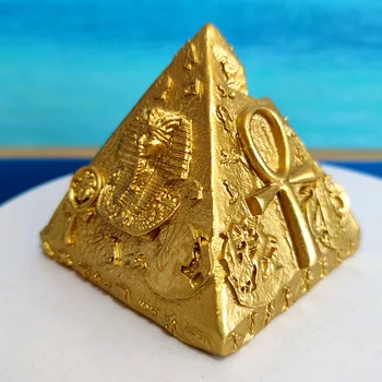 Piramide v Egiptu Khufu Piramida Psihološke Pesek Tabela Mavzolej Model Zgradbe Igrača Številke Namizni Okras Avto Dodatki