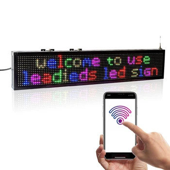 P7.62 led reklamne table Zaslonu Barvno Wifi Programabilni Pomikanjem Informacije Znak za Podporo Multi-Language Besedilo, Slike