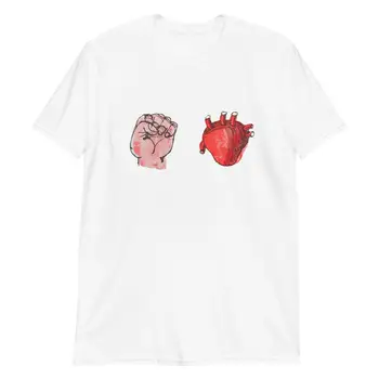 Srce Pest Ilustracije Tshirt. Iz Leta 1968, Knjiga Slišati Svoje Srce