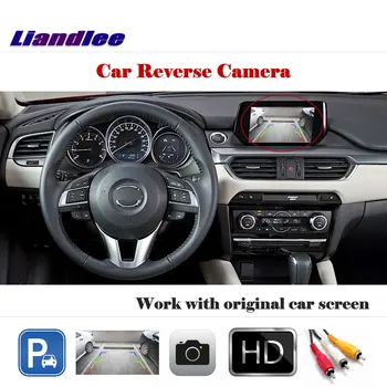 Za Mazda 6 Mazda6 Atenza 2014-2018 Auto Vzvratno Parkiranje Kamera (6V) Rearview CAM Nazaj Delo Z Avto Tovarne Zaslona