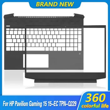Novo Za HP Paviljon Gaming 15 15-ES 15-EC0013DX TZN-Q229 Prenosni računalnik Zaslon Prednje Plošče Palmest Uppet Zgornjem Primeru Lupini