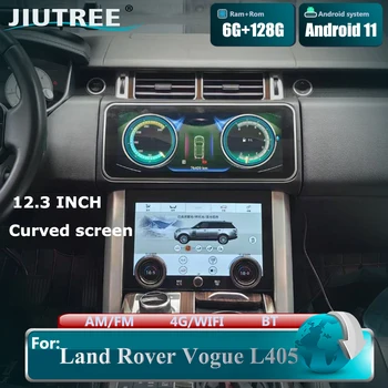 12.3 Palčni Ukrivljen Zaslon Za Land Rover Vogue L405 2013-2017 Avto Radio, GPS Navigacija DVD Multimedijski predvajalnik, stereo carplay