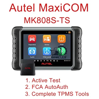 Autel MaxiCOM MK808S-TS OBD2 BT Optičnega Avto Tpms Diagnostična Orodja Avtomobilska Optičnega Aktivno Test Nadgrajeno od MK808TS