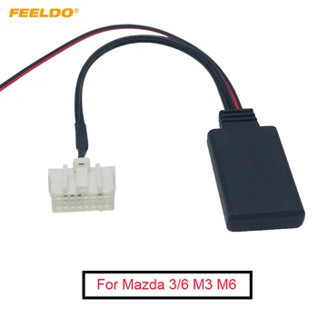 FEELDO 1PC Avto Aux-Brezžični vmesnik Bluetooth Modul Avdio Radio Sprejemnik Aux Kabel za Mazda 3/6 M3, M6 Pentium B70