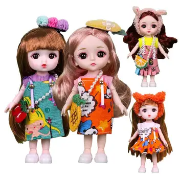Srčkan BJD Lutka 13 Gibljivi Spoji, ki se Oblikuje Lutka DIY Anime Igrače Z Obleko, Čevlji Lasuljo Darilo za Rojstni dan Najboljše Darilo Za Otroke Dekleta