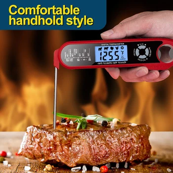 Instant Preberite Mesa Termometer s Sondo za Kuhanje Hitro, Natančno Vodoodporni Digitalni Hrane Termometer za peko na žaru Kuhinja Žar za Peko