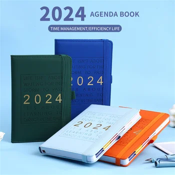 2024 Zvezek Študent Tiskovine Dnevnik List Načrtovalec 365 Dni Urnik Organizator Prenosna Beležnica Proračun Knjiga A5 Agende Dnevnik