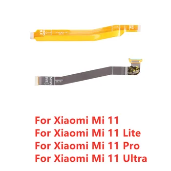 Popravilo Delov Glavni odbor Priključek matične plošče LCD-Zaslon Deli Flex Kabel Trak Za Xiaomi Mi 11 Lite Pro Ultra