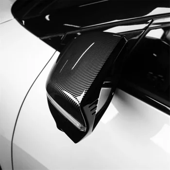 Ogljikovih Vlaken ABS Vzvratnega Ogledala, Pokrov Strani Vrat Krilo Skp za Hyundai KIA EV6 2021-2023 Vzvratno Ogledalo Lupini Pokrov