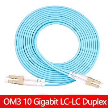 10 Gigabit OM3 LC UPC-LC UPC Multimode Duplex Optični Patch Kabel LC svjetlovodni Patch Kabel Optični Kabel