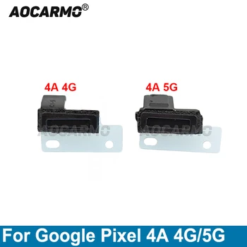 Aocarmo Za Google Pixel 4A 4G 5G Zvočnik Mikrofon Prah Neto Očesa Nadomestni Deli
