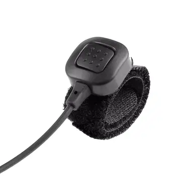 2 Pin Čelada Motoristična Dirka Slušalke Mikrofon Zamenjava za Kenwood Baofeng dvosmerni Radijski Del