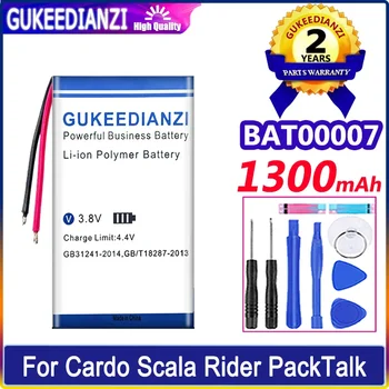 GUKEEDIANZI Baterije BAT00007 1300mAh Za Cardo Scala Rider Pack Govori Bateria
