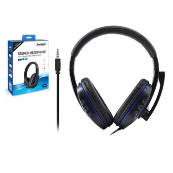 Dvojno Stranicami Mic Nad-Ear Slušalke Žične Gaming Slušalke za PS4/Slim/Pro/TISTI, X/Stikalo