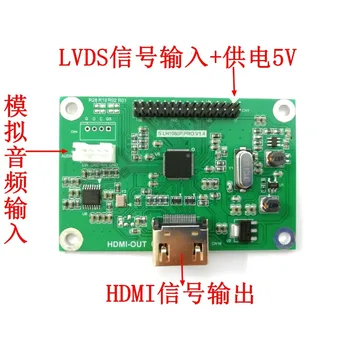 LVDS za HDMI adapter svet LVDS za HDMI izhod podpira več resolucij Standard 720P ločljivosti 1080P