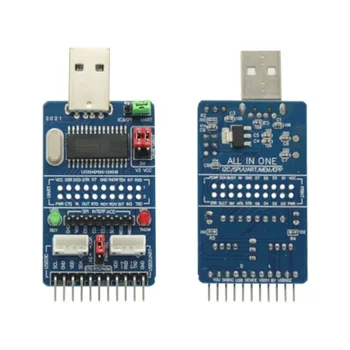 VSE V 1 CH341A USB, da SPI I2C IIC UART TTL ISP Serijski Adapter Modul EPP/TEL Pretvornik Za Serijsko Krtačo Razhroščevalne RS485 RS232