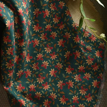 Visoka kakovost nove bombaž tissu Brušenje Srednje debela in gosto mozaik Ročno obleko srajco tkanine